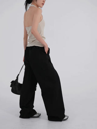 Lauren Button Halterneck Sleeveless