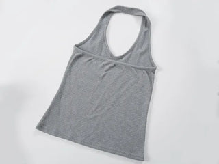 Lauren Button Halterneck Sleeveless
