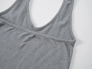 Lauren Button Halterneck Sleeveless