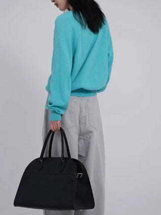 Dearning Slub Cotton Wide Pants