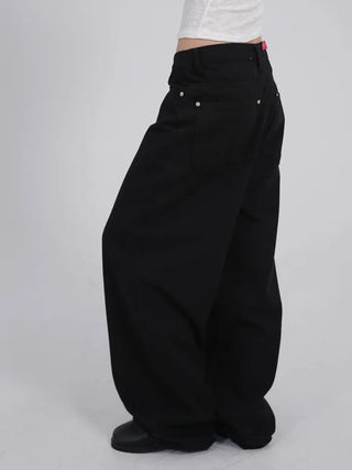 Dearning Slub Cotton Wide Pants