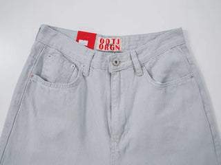 Dearning Slub Cotton Wide Pants