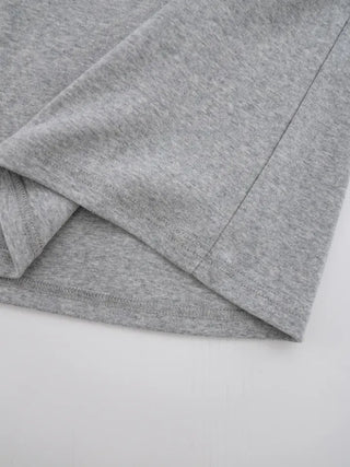 Mapu Color Block Modal Ringer Short Sleeve T-shirt