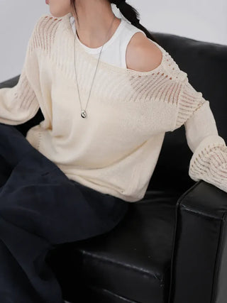 Miya Damaged Knit