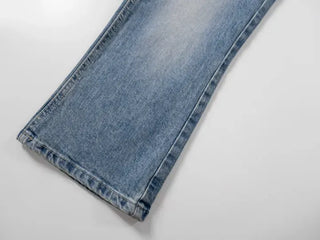 Daru Low-Rise Capri Denim Pants