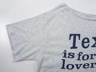 Kia Texas Oversized One-Shoulder T-Shirt
