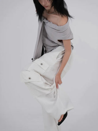 Emo Double Pocket String Balloon Pants