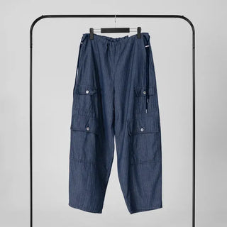 Emo Double Pocket String Balloon Pants