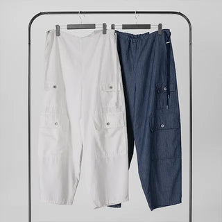 Emo Double Pocket String Balloon Pants