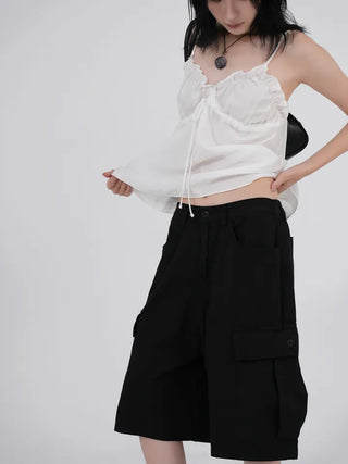 Leudi Big Pocket Bermuda Pants