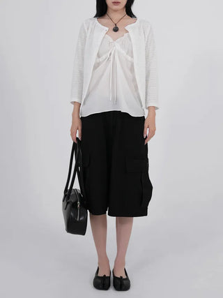 Leudi Big Pocket Bermuda Pants