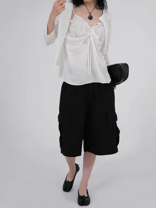 Leudi Big Pocket Bermuda Pants