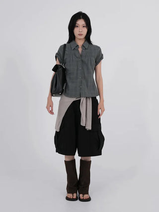 Leudi Big Pocket Bermuda Pants