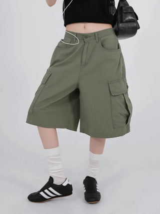 Leudi Big Pocket Bermuda Pants