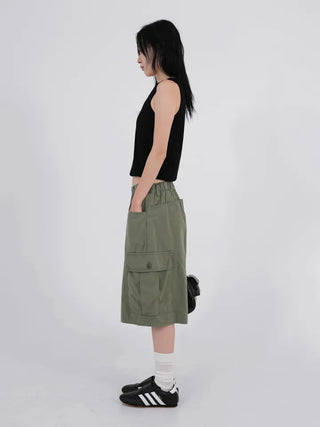Leudi Big Pocket Bermuda Pants