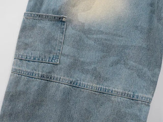 Tael Fade Camouflage Carpenter Denim Pants