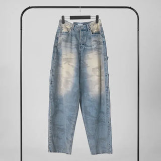 Tael Fade Camouflage Carpenter Denim Pants