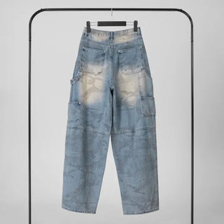 Tael Fade Camouflage Carpenter Denim Pants