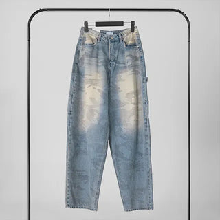 Tael Fade Camouflage Carpenter Denim Pants