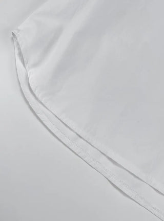 Quni Round Neck Pintuck Blouse