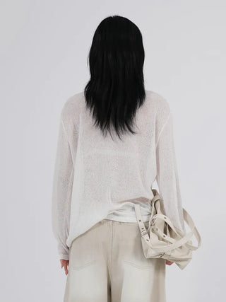 Mur Linen See-through Knit