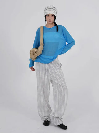 Mur Linen See-through Knit
