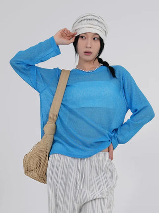 Mur Linen See-through Knit
