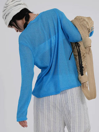 Mur Linen See-through Knit