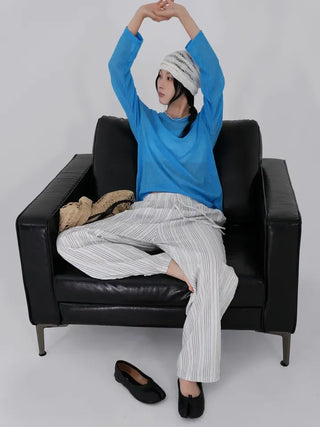 Mur Linen See-through Knit