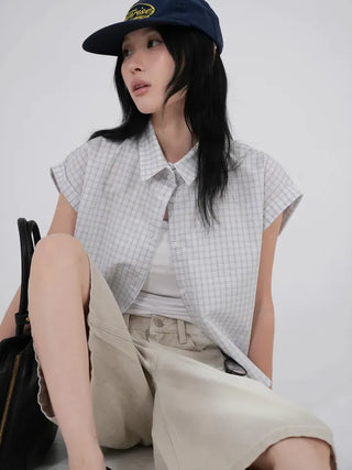Soah Pale Beige Bermuda Pants