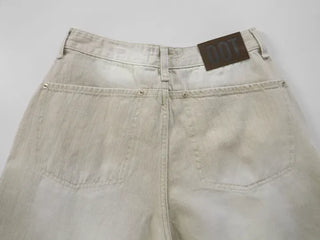 Soah Pale Beige Bermuda Pants