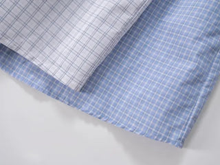 Dobe Drop Sleeve Small Check Shirt