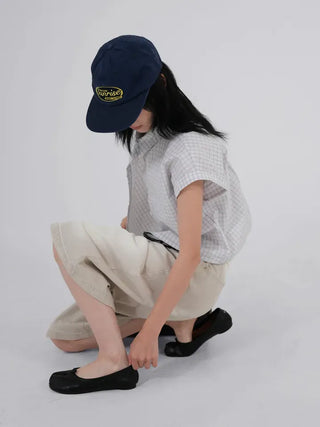 Dobe Drop Sleeve Small Check Shirt