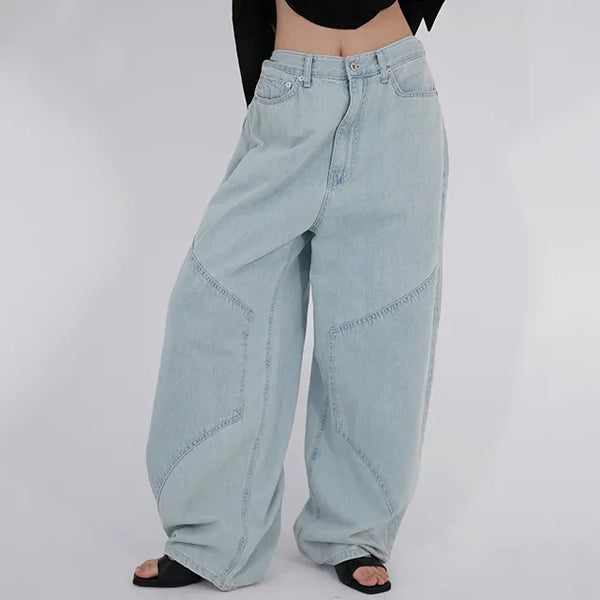 Hane Double Knee Ice Denim Pants