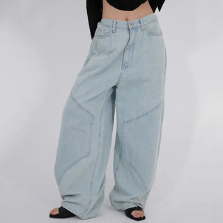 Hane Double Knee Ice Denim Pants