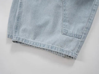 Hane Double Knee Ice Denim Pants