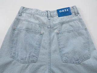 Hane Double Knee Ice Denim Pants