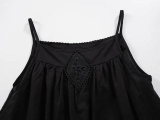 Ciel Diamond Long Sleeveless Blouse