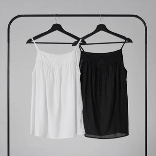 Ciel Diamond Long Sleeveless Blouse