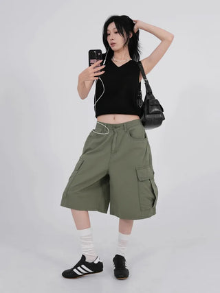 UL Basic V-Neck Sleeveless Knit