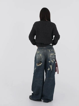 Bato Vintage Bag Denim Pants