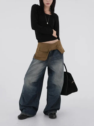 Bato Vintage Bag Denim Pants