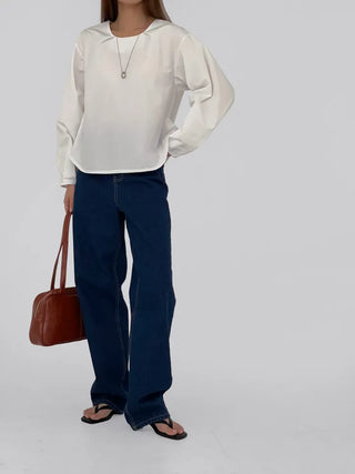 Dayin Semi-Tapered Denim Pants