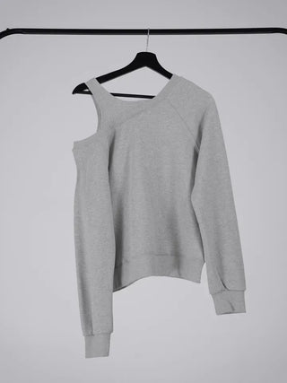 Zilla Loose Fit Off-Shoulder Sweatshirt
