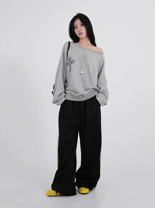 Lorin Lace Track Pants