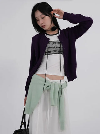 Mira Flowy Lace Short Sleeve