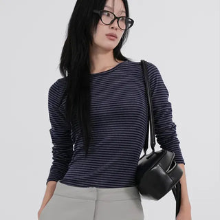 Bella Striped Color Block Tee