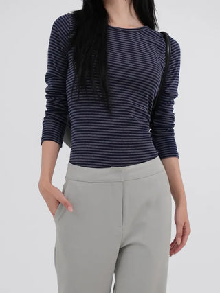 Bella Striped Color Block Tee