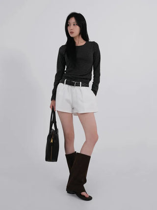 Bella Striped Color Block Tee