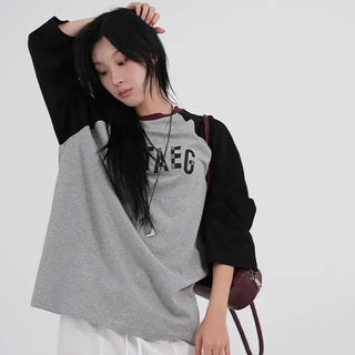 Dase 3/4 Sleeve Vintage Ringer Tee